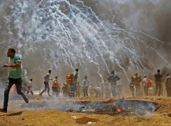 Zeci de morţi şi mii de răniţi la protestul împotriva mutării Ambasadei SUA la Ierusalim