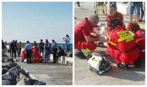 Scene dramatice la Constanța! Un tânăr de 30 de ani s-a înecat pe plaja 3 Papuci. Medicii s-au luptat să-l salveze
