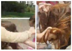 Bătaie sălbatică între două adolescente, în parc, la Pucioasa. Fetele şi-au smuls părul din cap