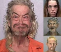 Imagini memorabile de cazier cu infractorii Americii