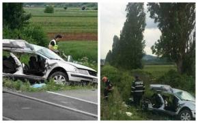 Impact nimicitor la Jibou! Patru tinere au murit pe loc, după ce maşina în care se aflau a fost lovită de tren. O a cincea fată a ajuns la spital