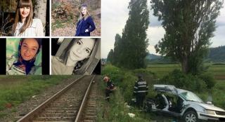 Fotografie tulburătoare surprinsă la locul accidentului de la Jibou, unde patru tinere studente au pierit pe loc (Foto)
