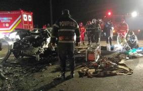 Un adolescent de 19 ani din Satu Mare a zburat prin parbriz