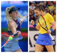 Simona Halep se lupta cu Elina Svitolina in finala de la Roma