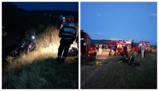 Un BMW cu patru tineri a plonjat în Lacul Ghioroc din Arad! Două fete au murit, iar doi pasageri s-au salvat