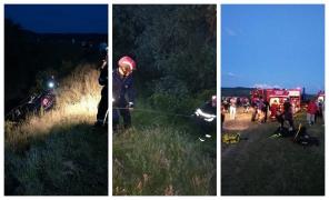 Primele imagini de la accidentul din Arad, unde un BMW condus de o tânără a plonjat în Lacul Ghioroc (Foto)