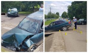 Grav accident la Botoşani! Un bărbat a fost strivit în timp ce descărca bagajele din maşină, la marginea străzii (Imagini)