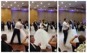 Nunta lui Marian Godină. Înregistrarea cu dansul mirilor face furori (Video)