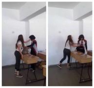 Elevă bătută şi umilită de o colegă într-o clasă a Liceului 'Iordache Golescu' din Găeşti