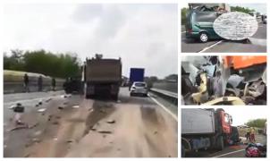 Mărturia înfiorătoare a şoferului care a filmat accidentul din Ungaria, în care au murit 7 români
