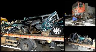 Noi imagini şocante de la accidentul cu 9 români morţi în Ungaria. Doar patru dintre victime au putut fi identificate