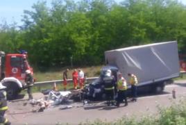 Un nou accident mortal cu români, pe o autostradă din Ungaria