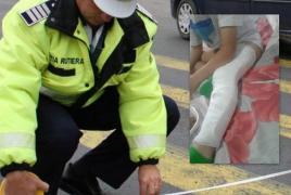 Accidentul de pe trecere, la Panciu. "Copilul era sub roţile maşinii, el a văzut negru în faţa ochilor şi ea spunea că să cheme poliţia, că n-o interesează"