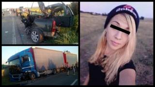 Ea este fata care a murit în cumplitul accident de la Ratoş. Georgiana şi iubitul ei au fost spulberaţi de un TIR şi un autocar