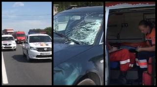 O femeie a fost lovită mortal de o mașină, la Coldău, în Bistrița-Năsăud. Victima tocmai participase la un priveghi (Video)