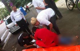 O fetiţă şi bunica ei, spulberate pe trotuar, în Ialomiţa, de un şofer spaniol beat! Cele două au murit pe loc, un bărbat este în stare critică