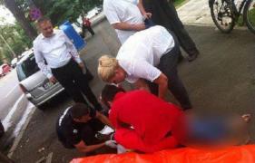 Șoferul spaniol care a sulberat o fetiță de 8 ani și pe bunica acesteia, după ce a intrat cu mașina pe trotuar, în Ialomița, a fost arestat