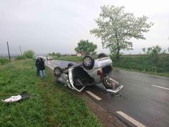 O tânără doctoriţă a fost victima unui grav accident de circulaţie, în Botoşani