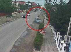 O fetiţă a fost spulberată de un şofer începător pe trecerea de pietoni
