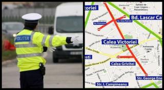 Restricţii rutiere majore în Bucureşti, din această seară. Traficul auto va fi interzis până luni, 4 iunie. Zonele afectate şi rutele ocolitoare