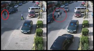 Teroarea zlătarilor continuă la Berbeşti, Zobar loveşte din nou! A provocat un şofer, cu care s-a bătut apoi în mijlocul străzii