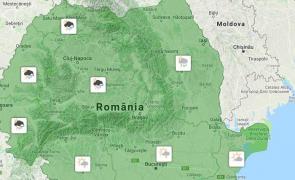 Ploi torenţiale anunţate de meteorologi pentru mai mult de jumătate de ţară. Când intră în vigoare avertismentul transmis de ANM
