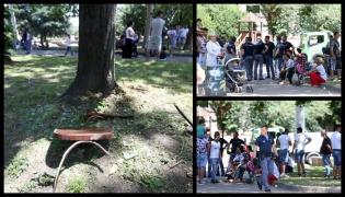 Un român a accelerat la maxim şi s-a năpustit cu maşina asupra a 200 de români, într-un parc din Milano (video)