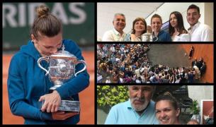 Cinci imagini inedite cu Simona Halep, după ce a cucerit primul Grand Slam din carieră, la Roland Garros