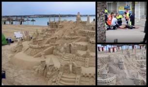 Un român a vrut să ucidă cu o greblă un adolescent german, furios că acesta i-a stricat castelul de nisip, pe o plajă din Mallorca