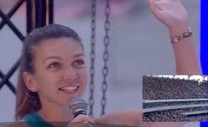 Simona Halep, întâmpinată de 20.000 de oameni pe Arena Națională. Oamenii i-au scandat numele. Halep: "Sunt foarte mândră că sunt româncă" VIDEO