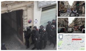 Luare de ostatici la Paris! Un bărbat a amenințat că aruncă în aer o clădire. Mobilizare impresionantă de forțe (Foto)
