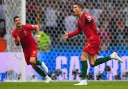 Cristiano Ronaldo, trei goluri în meciul cu Spania de la Cupa Mondială 2018