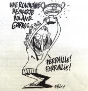 Federaţia Asociaţiilor de Români din Europa deschide un proces împotriva Charlie Hebdo pentru caricatura referitoare la Simona Halep