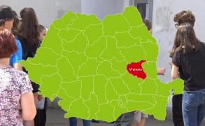 Harta cu rezultatele la Evaluarea Naţională în judeţul Vrancea