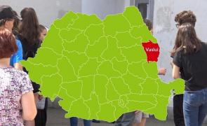 Harta judeţului Vaslui cu rezultatele la Evaluarea Naţională 2018