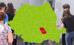 Harta judeţului Prahova cu rezultatele la Evaluarea Naţională 2018