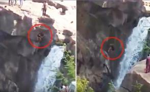 Un tânăr de 20 de ani a murit, după ce a încercat să-și facă un selfie în apropierea unei cascade (Video)