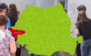 Harta cu rezultatele la Evaluare Naţională în Timişoara, Județul Timiş