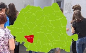 Harta cu rezultatele la Evaluare Naţională în Târgu Jiu, Județul Gorj