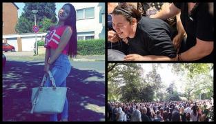 Lacrimi şi jale la Căscioarele. Iuliana, adolescenta de 15 ani ucisă în Germania, a fost condusă de 700 de oameni pe ultimul drum, în satul bunicilor ei