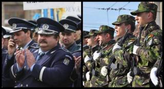 Pensiile militarilor şi poliţiştilor ar putea fi reduse cu 30%. Decizie crucială, astăzi, în Camera Deputaţilor