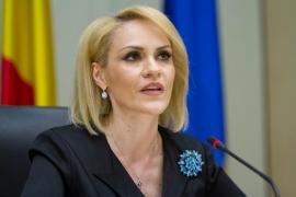 Gabriela Firea, primarul Capitalei, la declaraţii de presă