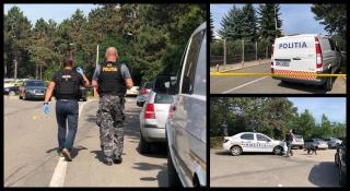 Primele imagini din Cluj, după ce o cutie suspectă a explodat când a fost atinsă de un pompier. Militarul a fost rănit la mâini şi faţă