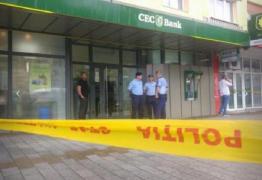 Intervenţia autorităţilor în cazul tentativei de jaf de la o bancă din Cluj