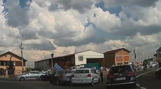 Şofer oprit de poliţie după urmărire, pe autostrada A3