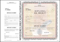 Diplomă de merit la Bacalaureat