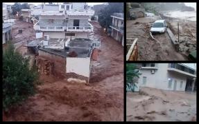 Prăpăd în Grecia, este cod roşu de vreme extremă. MAE a emis o alertă de călătorie pentru români