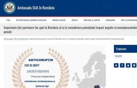 Statele Unite şi alte 11 ţări transmit un avertisment înainte de adoptarea modificărilor la Codul Penal: "Facem apel la toate părţile implicate!"