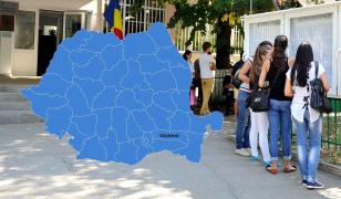 Harta cu rezultatele la Bacalaureat 2018 în Urziceni, judeţul Ialomiţa