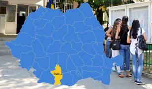 Hartă cu rezultatele la Bacalaureat 2018 cu Slatina, judeţul Olt